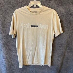 Calvin Klein Light Tan Men's T-Shirt